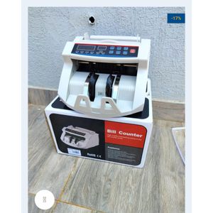 Bill Counter LCD Money Count Machine Bill Cash Notes Counter Machine Bank Counterfeit Detector UV & MG Cash