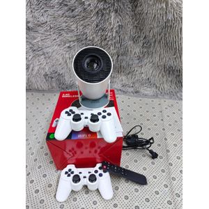HY300 Game Projector Android 11 System With Wireless Gaming Controller