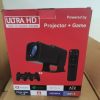 hy320 gaming projector with gaming consoles