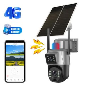 1 (1) Solar Light Intelligence Dual Lens WIFI CCTV Monitor Wireless Solar Camera