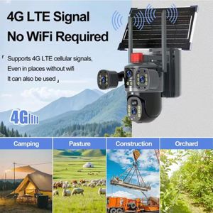 Solar Light Ai Solar 2-in-1 3 Lens Security Camera – Triple Vision, Zero Blind Spots