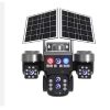 Solar Light Intelligence 4G (Simcard) V380 Triple Lens Three Screens Camera Solar Powered