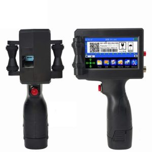 Quick Dry Ink Handheld Inkjet Printing Machine for Non Porous Metal Plastic QR Code Batch Marking cordless printer