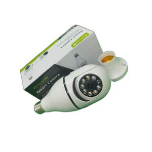 Product details Wireless Security Camera Indoor 360° Panoramic Bulb Camera Full HD 1080P Home WiFi Camera for Baby and Pet Monitoring Ensure the safety and security of your home, baby, and pets with the Wireless Security Camera Indoor 360° Panoramic Bulb Camera. Designed for convenience and peace of mind, this smart camera offers a complete 360-degree view of your space in Full HD 1080P resolution, delivering crystal-clear video quality in any environment. With easy WiFi connectivity, it allows real-time remote monitoring from your smartphone, ensuring that your loved ones are always within reach, no matter where you are. 360° Panoramic View: Capture every corner of your room with the camera’s 360° rotation, providing complete surveillance of your home, baby, or pets. Full HD 1080P Resolution: Enjoy sharp, detailed video quality that ensures clear images whether you’re checking on your baby or pet, or keeping an eye on your home. WiFi Enabled: Connect to your home WiFi network for seamless streaming and real-time alerts straight to your smartphone, tablet, or PC. Easy Setup: Installation is simple and fast, with no complicated wiring required. Just screw it in like a regular light bulb and you're ready to go! Two-Way Audio: Communicate with your family, pets, or visitors via the built-in microphone and speaker, making it perfect for keeping in touch with your loved ones or calming your pet. Motion Detection: Receive alerts directly to your phone if motion is detected, ensuring you never miss anything important when you're not around. Night Vision: Monitor your home even in low light with enhanced night vision, providing clear footage around the clock, day or night.