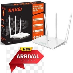 tenda F3 N300 300Mbps Wireless WiFi Router .