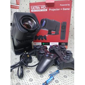 HY320 Android wifi Projector with Built-In Gaming Console
