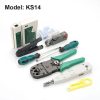 Toolkit Lan Tester RJ45 Crimping Pliers Portable LAN Network Repair Tool Kit Cable Tester AND Plier Crimp Crimper Clamp