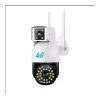 SIM CARD ELECTRIC CAMERA V380 pro Dual lens 2K 4MP dual light 4G LTE SIM CARD wireless ip camera 2 in 1 bullet and PTZ camera