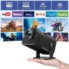 HY320 MINI Android 13 Portable Projector WIFI6 BT5.0 200 ANSI Lumens 4K LCD Proyector Screen Mirror Link Theater Projector