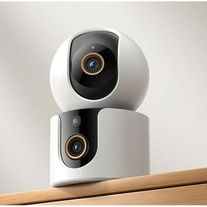 1 (35) Intelligence SIM Card 4G Camera Indoor Dual Lens Mini IP Camera 3K 6MP WIFI Wireless Security Night Vision Camara Video Surveillance V380 app