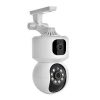 Intelligence SIM Card 4G Camera Indoor Dual Lens Mini IP Camera 3K 6MP WIFI Wireless Security Night Vision Camara Video Surveillance V380 app