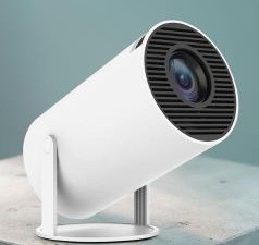 HY300 PRO Smart Projector Portable Projector EU Plug - White