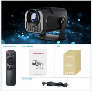 HY320 Mini 4K Projector Android 11 300ANSI WiFi6 BT5 1280*720P Home Cinema