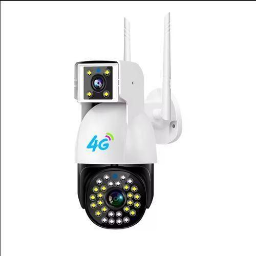 SIM CARD ELECTRIC CAMERA V380 pro Dual lens 2K 4MP dual light 4G LTE SIM CARD wireless ip camera 2 in 1 bullet and PTZ camera