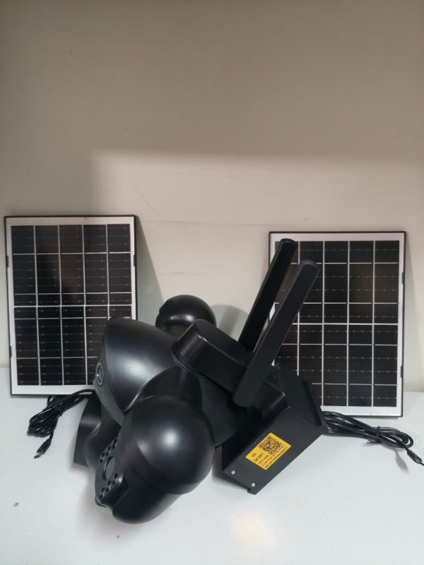 20MP 4G 12X 4 Lens AOV Camera Night Vision Two-Way Audio Cloud 16W Solar Panel 16000mAh Battery 4G Camera