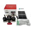 AOV Real 4Lens 360 Camera IP66 Wireless PTZ 4G Solar Security Camera with Two-way Audio Night Vision