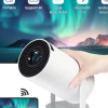 HY300 Portable Mini Android 11 Smart Projector Full HD Lumen with Built-in Speaker Home Theater Overhead Projector