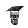 Solar Light 4g Solar Powered PTZ Camera V380 Pro Dual Lens Solar Camera