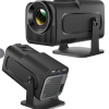 1080P 4K Android 11 Projector With Wifi 6 Bluetooth 5.0 Support Miracast / Airplay / DLNA UK Plug
