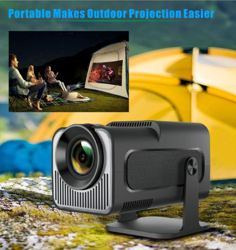 HY320 Mini 4K Projector Android 11 300ANSI WiFi6 BT5 1280*720P Home Cinema