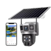 Solar Light V380 Pro Smart Net Solar Wifi PTZ Dual Lens Camera