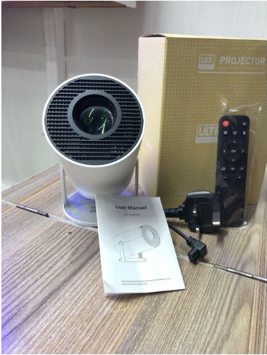 Hy Smart LED Portable Projector - Netflix, Youtube,Full HD, WiFi, USB, HDMI