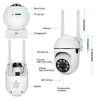 360 Dome 1080p WIFI PTZ IP Outdoor Surveillance Cameras Home Video Security CCTV Cameras