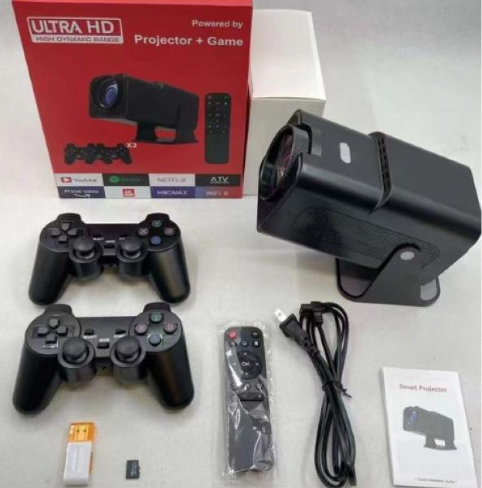 HY320 Android wifi Projector with Built-In Gaming Console