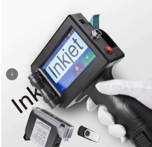 Quick Dry Ink Handheld Inkjet Printing Machine for Non Porous Metal Plastic QR Code Batch Marking cordless printer