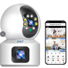 2NLF Dual Screen Full HD Security Camera with Alarm, WiFi Camera, Indoor Surveillance Camera 0637 2NLF Dual Screen Full HD Security Camera with Alarm, WiFi Camera, Indoor Surveillance Camera 0637