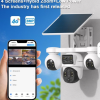 Share this product Intelligence 4G Quad Lens SIMCARD Outdoor 4-Lens 3-PTZ Solar Camera, 4-Image Wide View, Dual Solar Ports, Adjustable Angle, Durable Premium Housing for Global Use BP19 DL 4 Lens Solar Outdoor Camera Pan-Tilt Function Wide Angle Night Vision