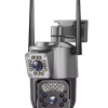 Night Vision Sound Detection Two-way Audio Face Recognition Built-in Mic