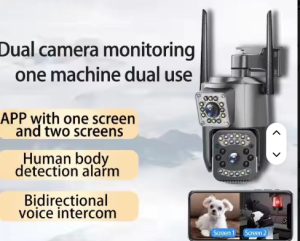 Night Vision Sound Detection Two-way Audio Face Recognition Built-in Mic
