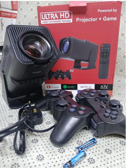 HY320 Android wifi Projector with Built-In Gaming Console