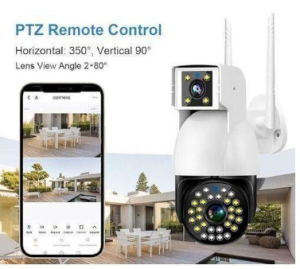 SIM CARD ELECTRIC CAMERA V380 pro Dual lens 2K 4MP dual light 4G LTE SIM CARD wireless ip camera 2 in 1 bullet and PTZ camera