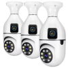 Dual lens design for comprehensive coverage 1080P Full HD video resolution Wide-angle view with adjustable lenses Two-way audio for real-time communication Motion detection and instant alerts Night vision for 24/7 monitoring