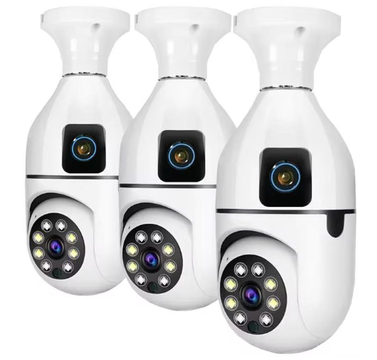 Dual lens design for comprehensive coverage 1080P Full HD video resolution Wide-angle view with adjustable lenses Two-way audio for real-time communication Motion detection and instant alerts Night vision for 24/7 monitoring