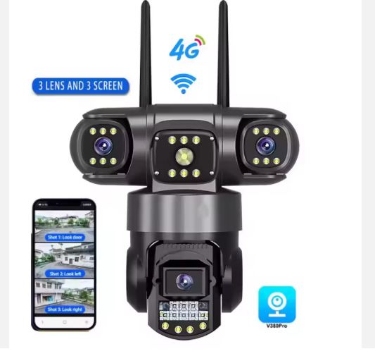 dasdsa The 6MP V380 4-Lens Outdoor WiFi Camera is a cutting-edge surveillance solution designed to provide exceptional coverage and high-quality video for both residential and commercial security. With its 6MP Ultra HD resolution, the camera captures incredibly sharp and detailed footage, ensuring you never miss a key moment. Whether monitoring large outdoor areas, parking lots, or entryways, this camera guarantees superior image quality for maximum security. One of the standout features of this camera is its 4-lens design, which provides a broader and more expansive field of view. This unique design allows you to monitor multiple areas simultaneously, reducing the need for multiple cameras. The camera’s wide-angle lenses give you enhanced situational awareness, ensuring you can cover larger outdoor spaces with fewer devices. The Wi-Fi connectivity feature makes installation and setup simple, eliminating the need for complex wiring. Once connected, the camera allows you to view live footage remotely via the V380 app, compatible with both iOS and Android devices. This remote access provides flexibility, allowing you to monitor your property from anywhere, at any time. With motion detection technology, the 6MP V380 camera will immediately alert you to any movement in its field of view, sending instant push notifications to your smartphone. This ensures you are always kept up to date on potential security threats, allowing you to act quickly when needed. The night vision capability ensures that the camera continues to perform efficiently even in low-light or complete darkness, providing 24/7 surveillance. You can rely on clear video footage, even at night, for complete peace of mind. The camera also features two-way audio, enabling you to listen and speak to people within the camera’s vicinity. Whether it’s communicating with a visitor, speaking to a delivery driver, or checking on pets or family members, the two-way audio adds an extra layer of interactivity to your surveillance system. Built with an IP66 weatherproof rating, the 6MP V380 camera is designed to withstand harsh outdoor conditions. It is both dustproof and waterproof, making it suitable for use in various climates and weather conditions. For storage, the camera supports a microSD card (up to 128GB), so you can save and review footage locally. Alternatively, cloud storage options are available for secure off-site backup, ensuring that your footage is always protected and accessible. In summary, the 6MP V380 4-Lens Outdoor WiFi Camera offers an advanced and reliable solution for outdoor surveillance. With its ultra-high-definition video quality, wide coverage area, motion alerts, night vision, and two-way audio, this camera provides robust security for any outdoor setting. Whether for a home, business, or commercial property, this camera delivers a complete, flexible, and easy-to-manage surveillance solution.