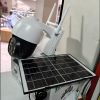 Single Lens Camera 4G SIM Wi-Fi with Pan Tilt 3MP 12x Zoom Outdoor PTZ IP65/66 Solar powered