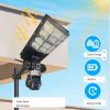 Streetlight With Triple Lens Camera 6mp 4g Solar Camera With Solar Street Light