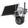 Solar Light 4g Solar Powered PTZ Camera V380 Pro Dual Lens Solar Camera