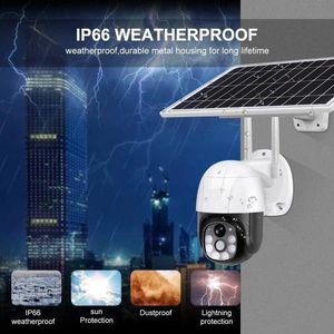 Solar Light Solar Light V380 4G Single Lens Solar Camera - White, HD, Night Vision