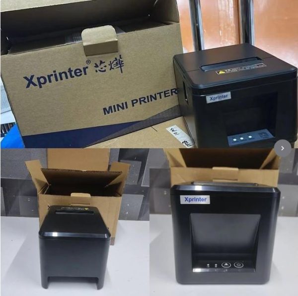 XPrinter 80mm Thermal Receipt Printer - USB/Serial, High Speed