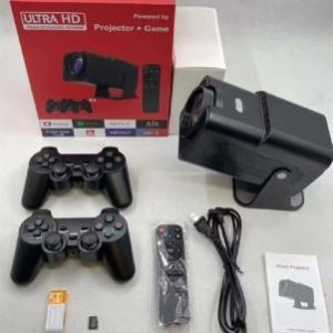 HY320 Android Projector - Built-In Gaming Console, Wi-Fi, Portable