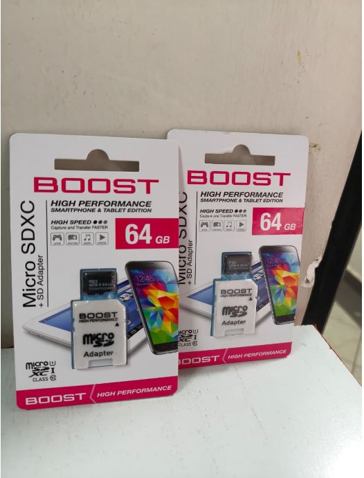 Boost best Micro SD 64 GB 64gb Memory Card 64GB For Smart Phones & CCTV