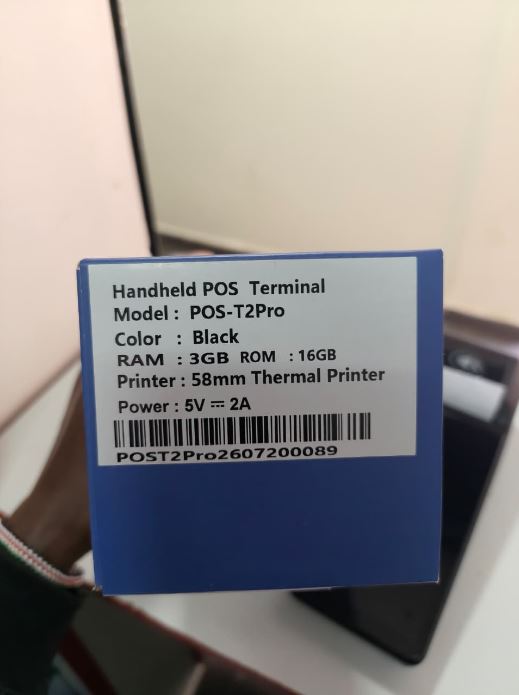 Micro Terminal POS Machine Android Receipt Printer with 4G,WiFi,Bluetooth, 58mm Thermal Receipt Printing for Small Business Retail