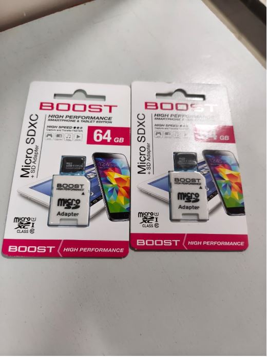 Boost best Micro SD 64 GB 64gb Memory Card 64GB For Smart Phones & CCTV