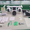 5 Lens 4 images 3-PTZ Optical zoom solar Camera