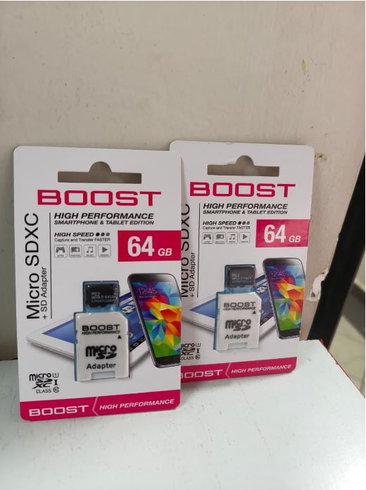 Boost best Micro SD 64 GB 64gb Memory Card 64GB For Smart Phones & CCTV