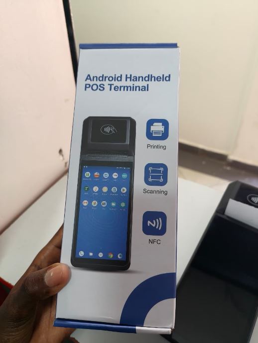 Micro Terminal POS Machine Android Receipt Printer with 4G,WiFi,Bluetooth, 58mm Thermal Receipt Printing for Small Business Retail